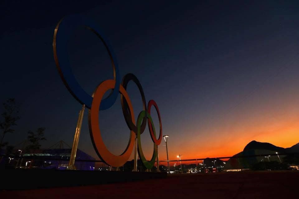 Olympic Rings Background